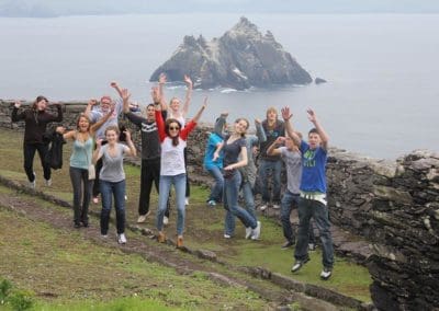 At the Skellig Islands