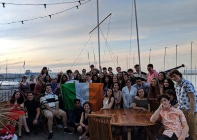 End of tour banquet