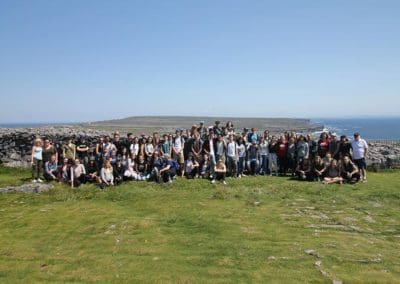 Group on Aran Islands