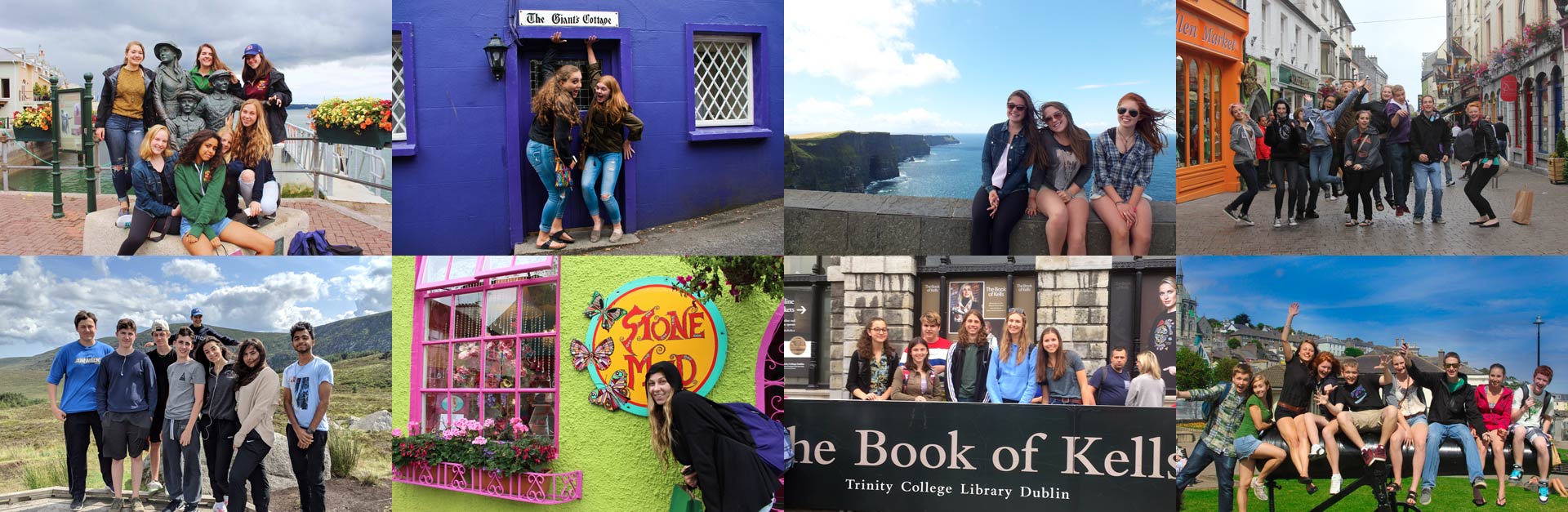 Studying in Ireland - collage